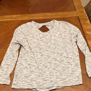 Lululemon Athletica Gray Long Sleeve Top